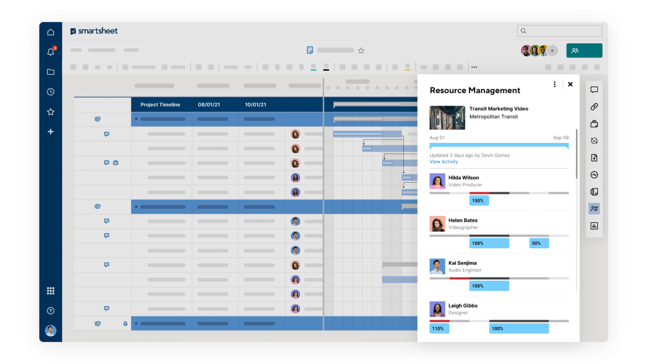 Integrate with Smartsheet