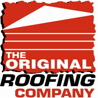 the roofing company logo