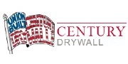 Century Drywall logo featuring a flag with 